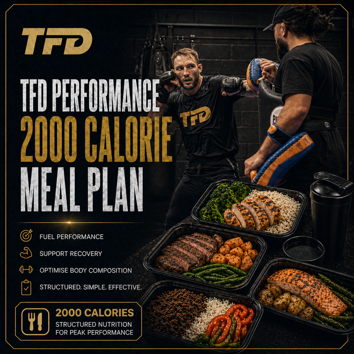 TFD PERFORMANCE 2000 CALORIE MEAL PLAN