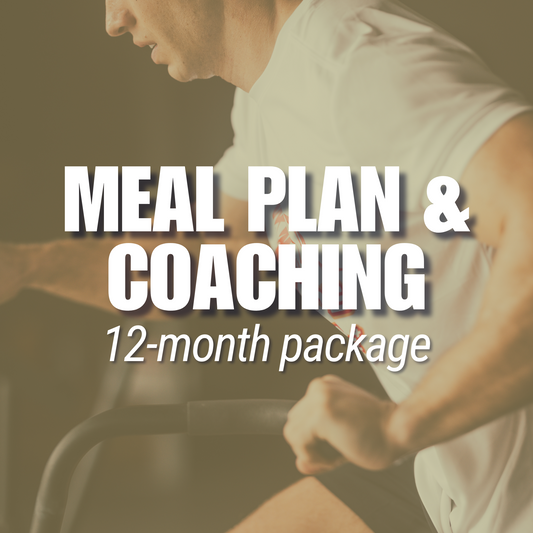 12 Month Meal Plan & Coaching Package