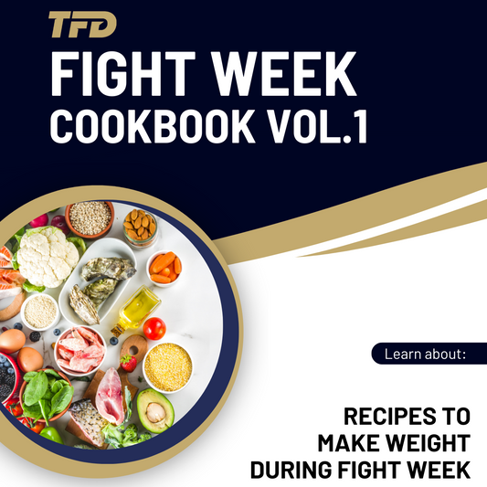 Cutting Weight Fight Week Cookbook