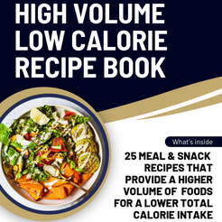High Volume Low Calorie Recipe Book – TFD