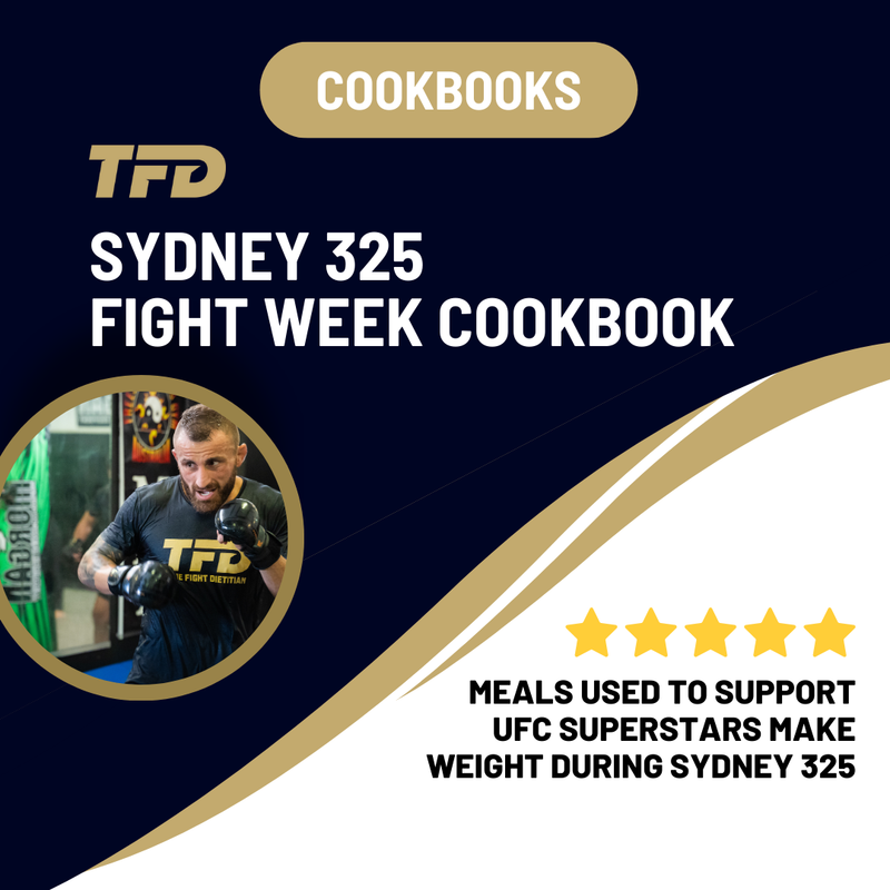 Sydney 325 Fight Week Cookbook