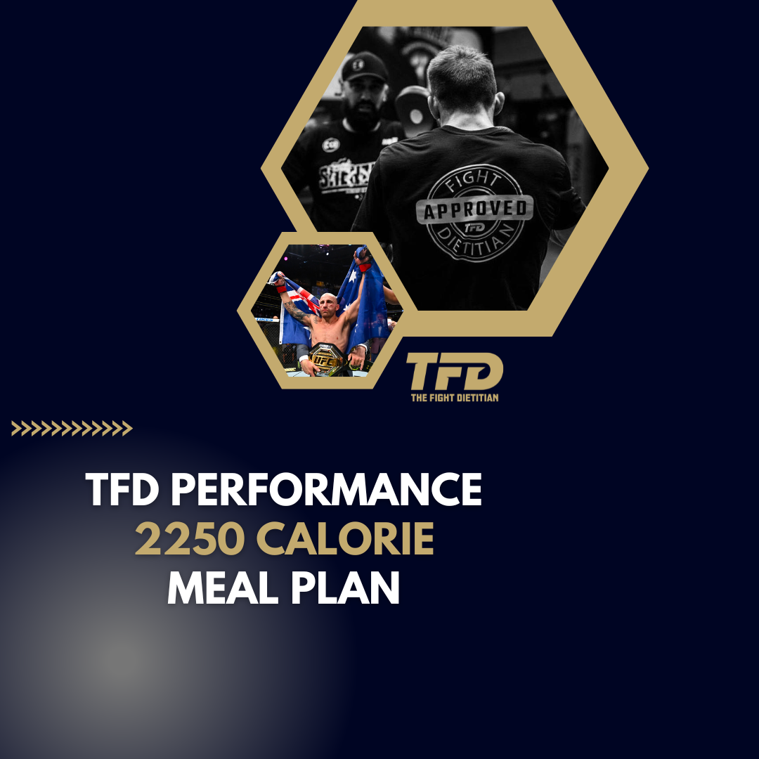 TFD PERFORMANCE 2250 CALORIE MEAL PLAN