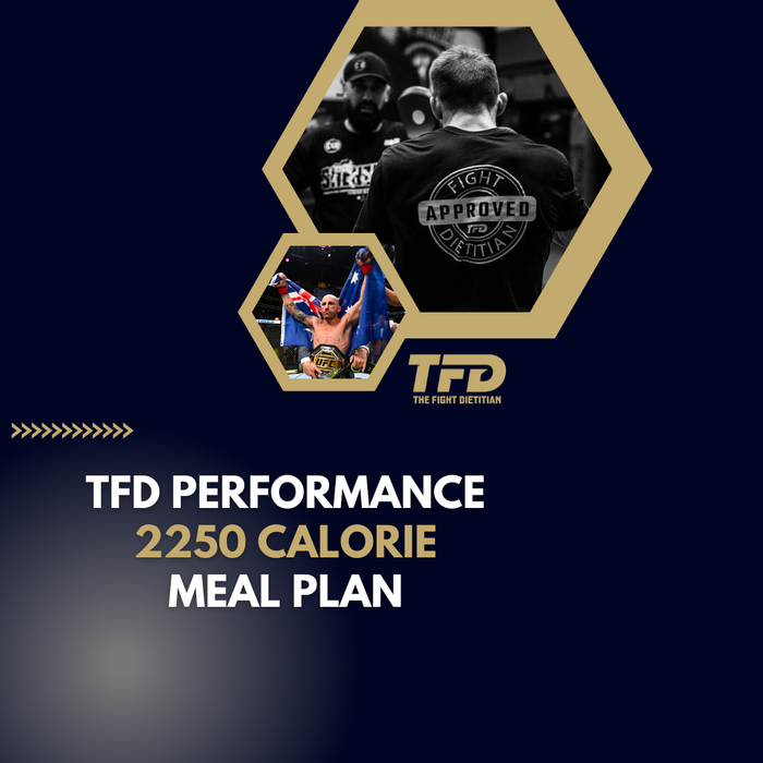 TFD PERFORMANCE 2250 CALORIE MEAL PLAN
