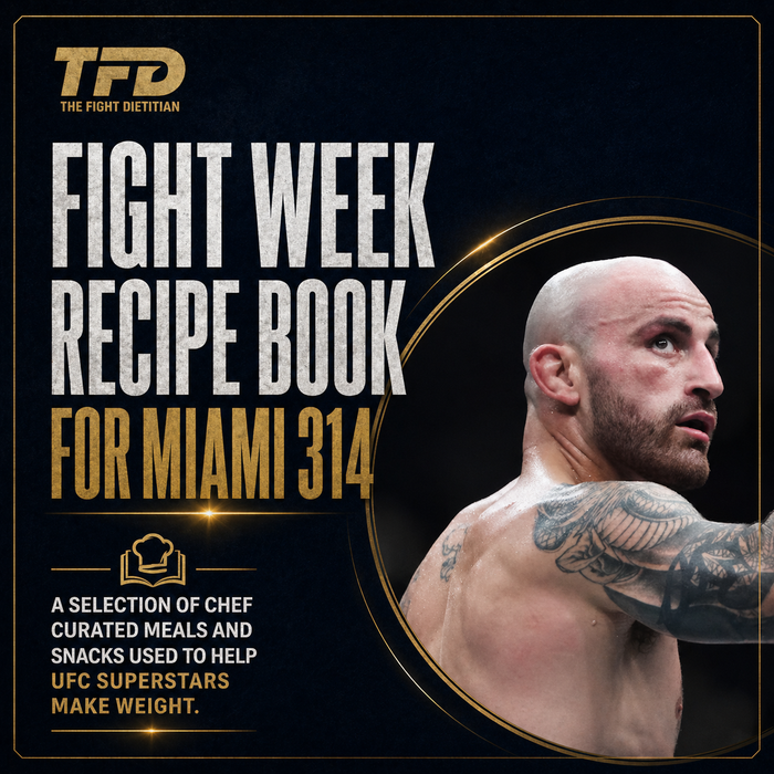 Miami 314 Fight Week Recipe Book