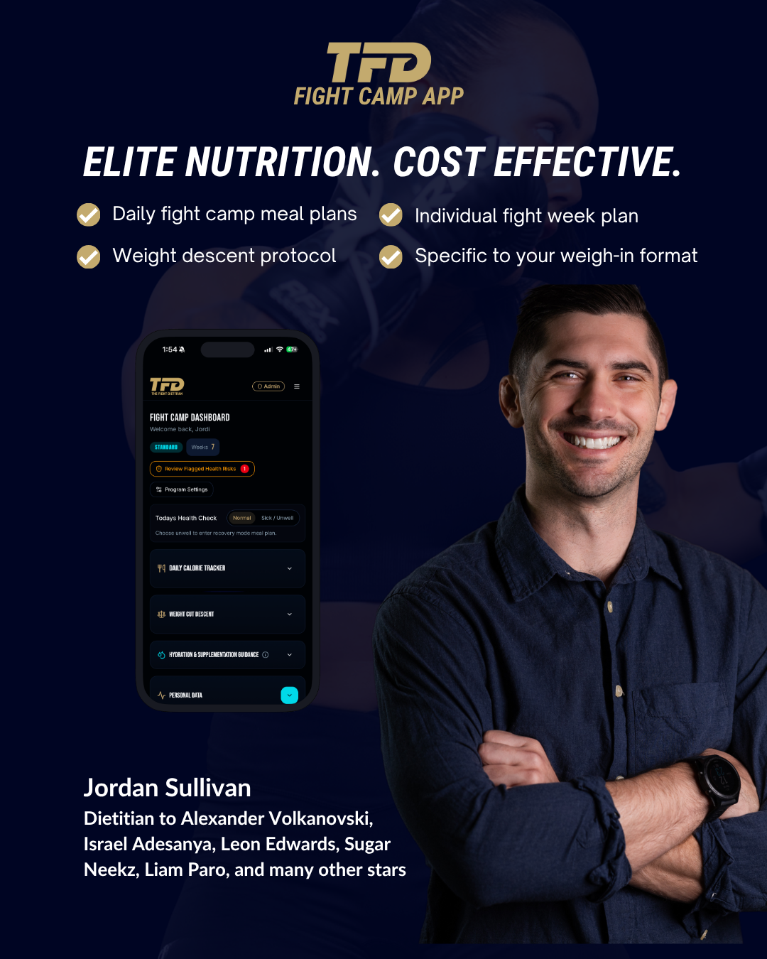 TFD Fight Camp App